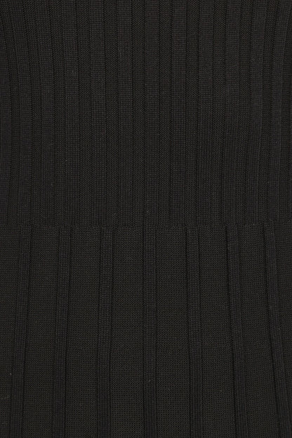 Alison Long Sleeve Maxi Dress - Black