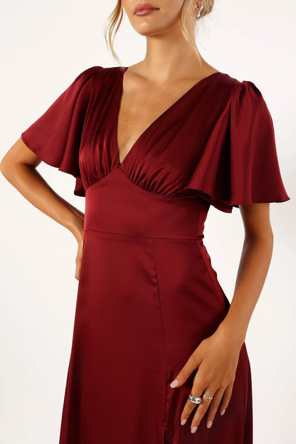 Casper Maxi Dress - Wine