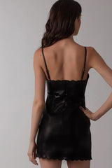 Lexi Leather dress
