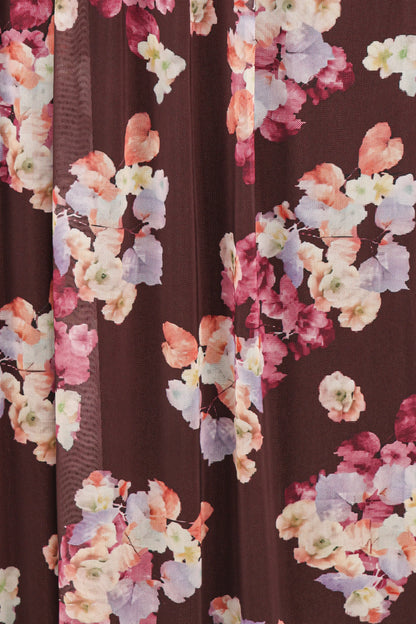 Calypso Maxi Dress - Purple Floral