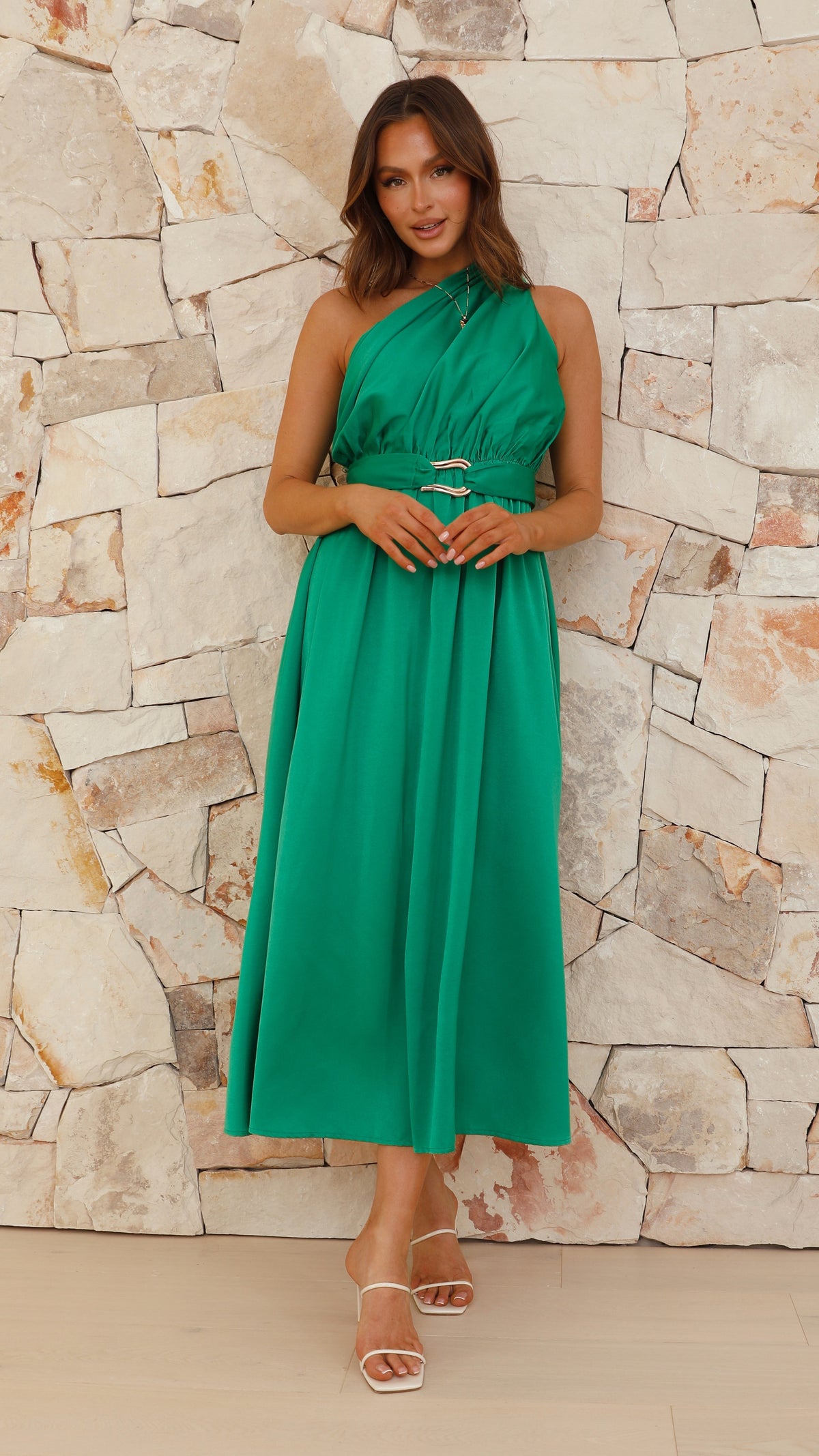 Hadas Maxi Dress - Green
