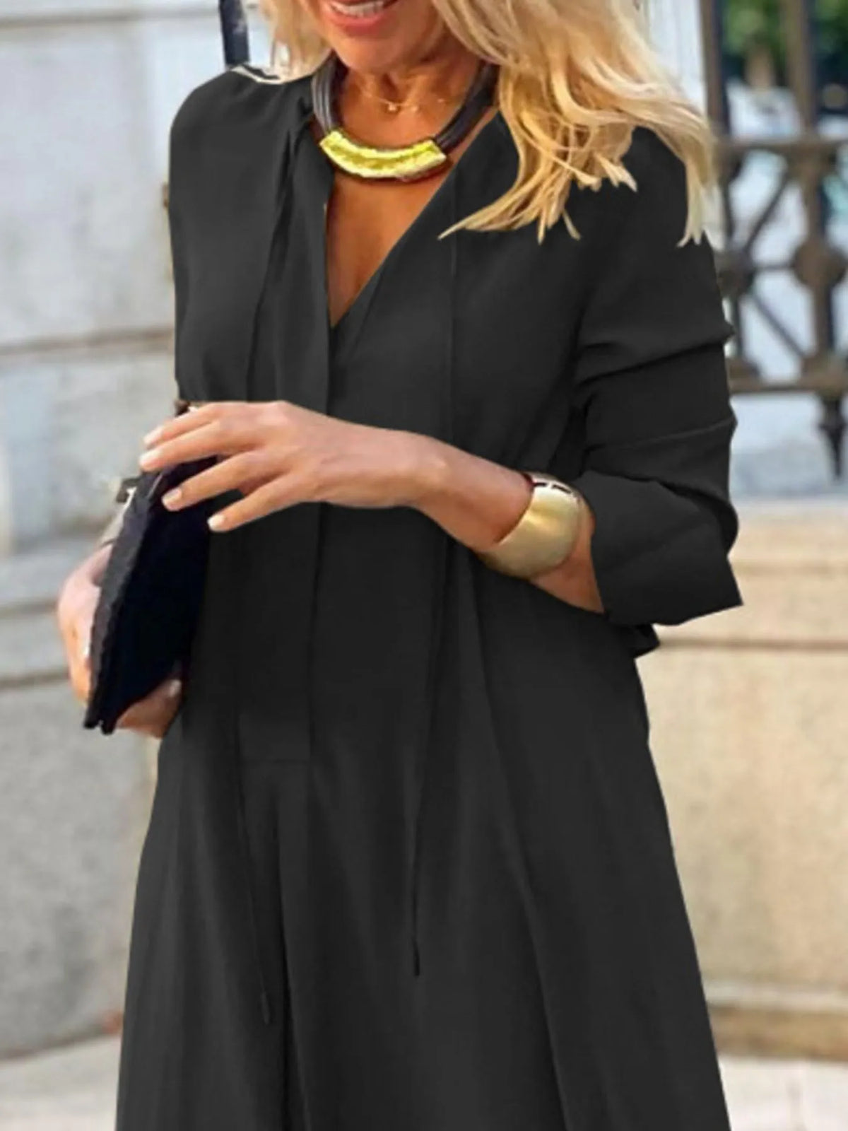 Full Size Solid Color Maxi Shirt Dress Plus Size