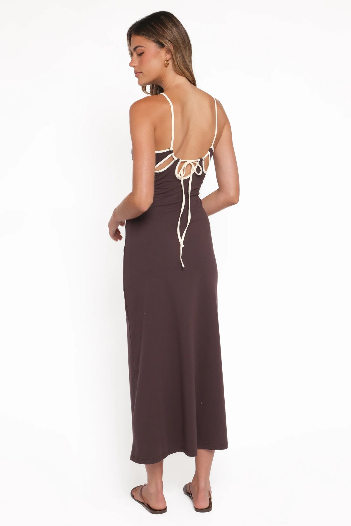 Fiona Maxi Dress - Espresso