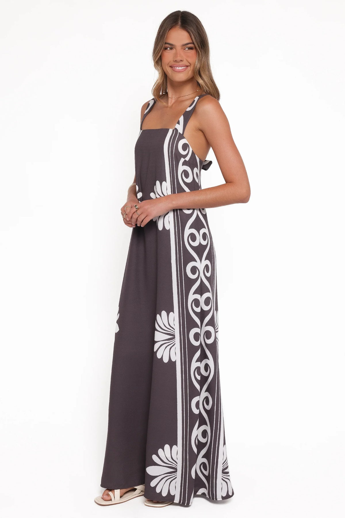 Valeria Maxi Dress - Espresso