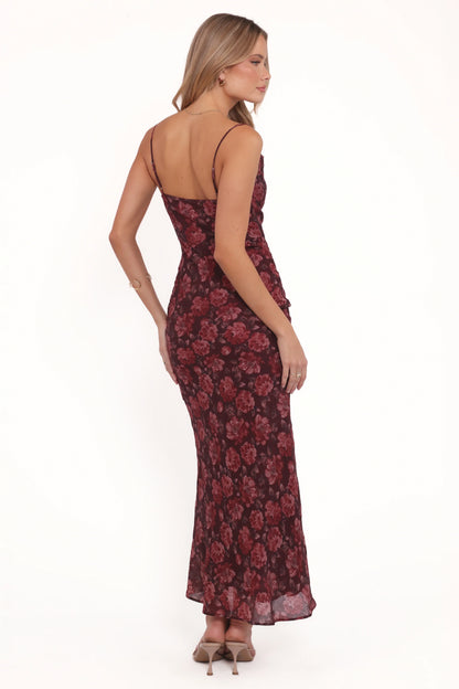 Esmeralda Maxi Dress - Pink Floral