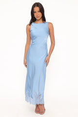 Honey Maxi Dress - Cornflower Blue