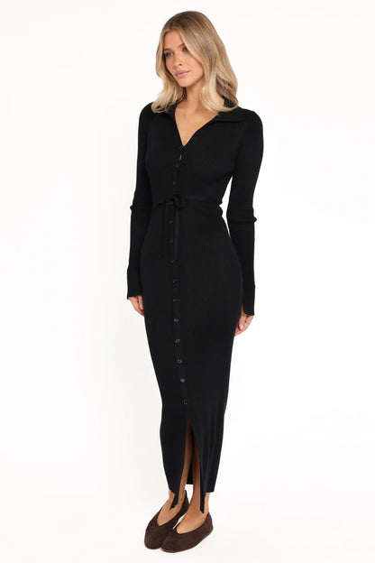 Kadi Maxi Dress - Black