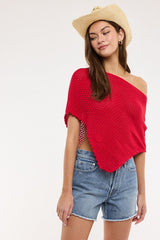 Rachel Knit poncho
