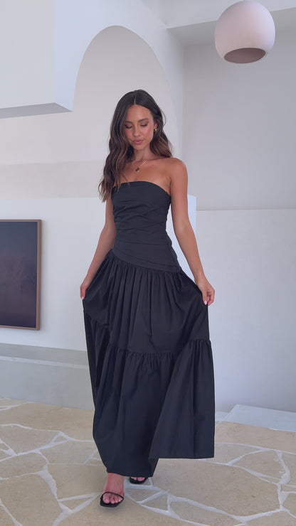 Lola Maxi Dress - Black