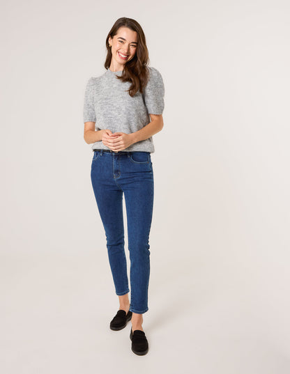 Round Neck Knit Jumper