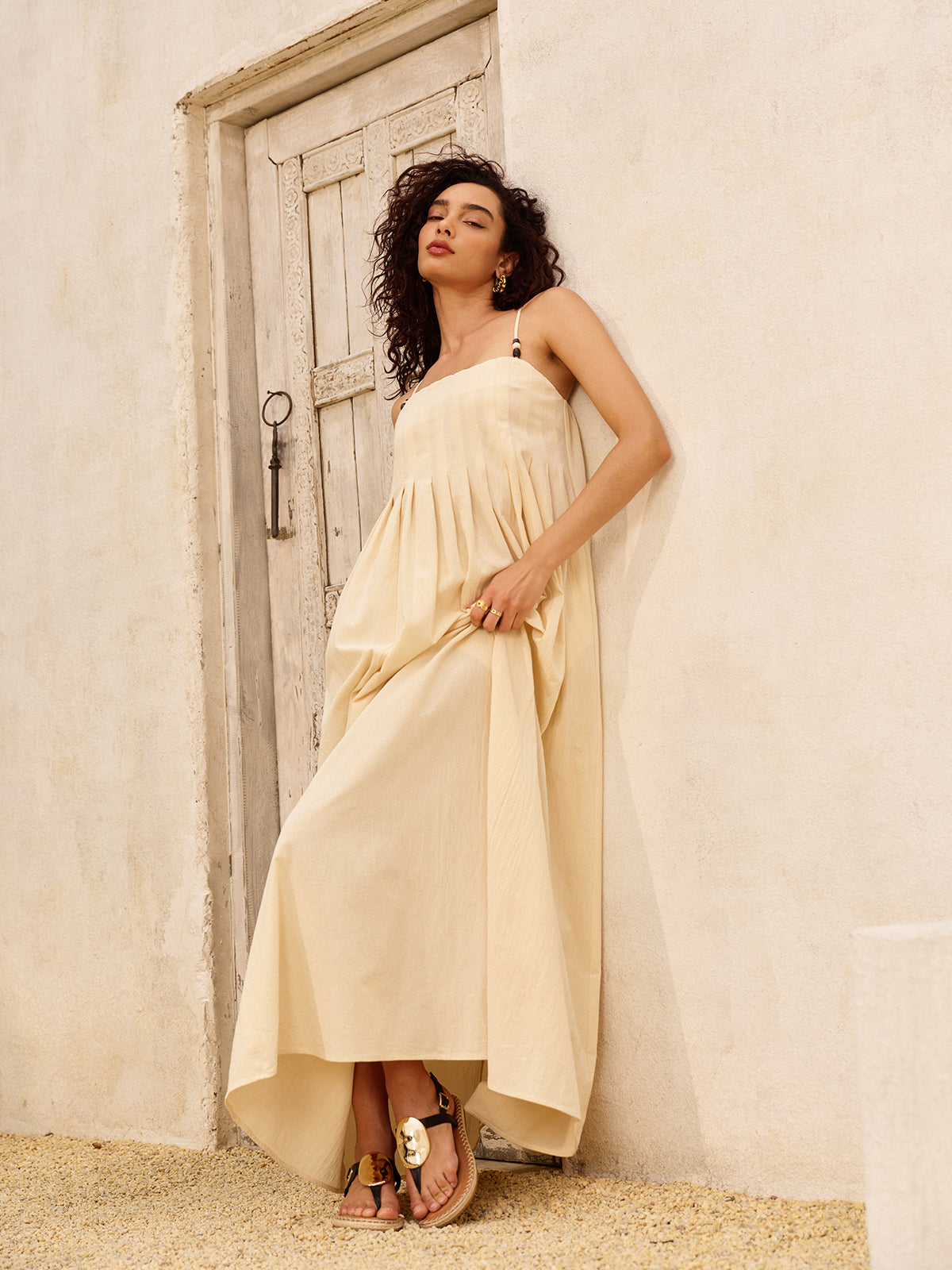 Oversized Pocketed Dress