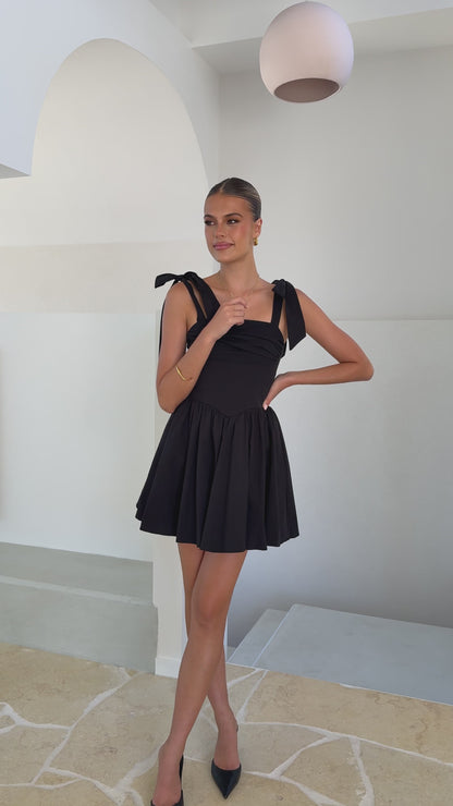 Haisley Mini Dress - Black