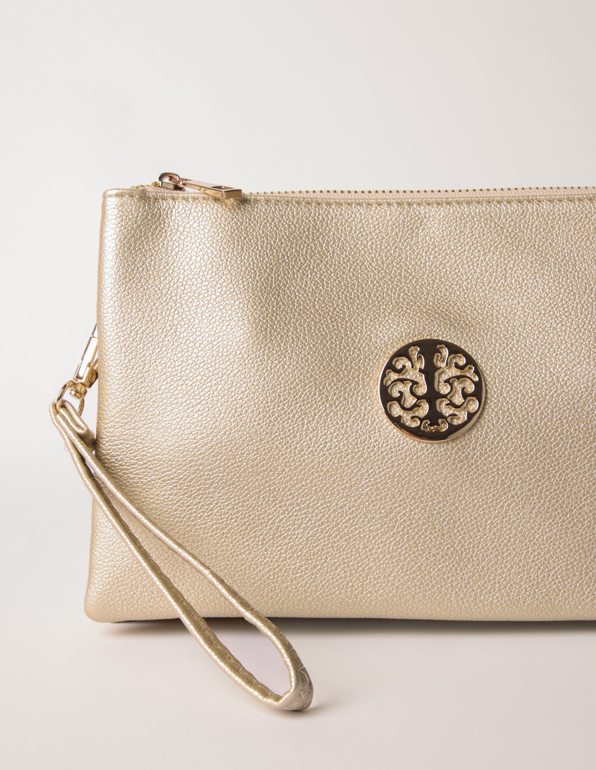 Clutch With Detachable Strap