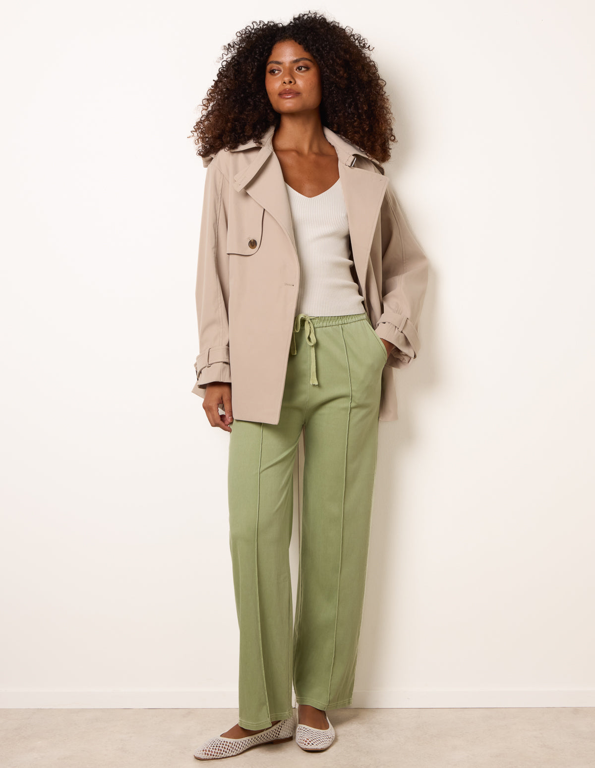 Seam Detail Trousers