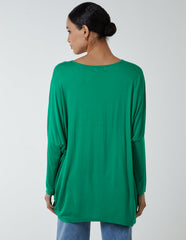 Hotfix Multi Heart Batwing Top