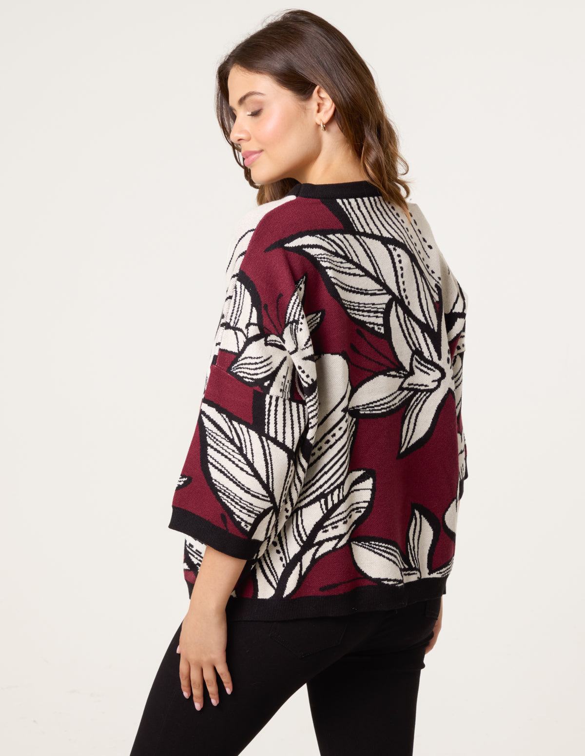 Flower Pattern Jumper