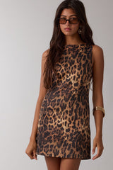 Dolce Vita Leopard Dress with shorts - Restock