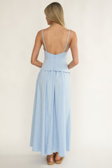 Antonita Cami Strap Maxi Dress Blue