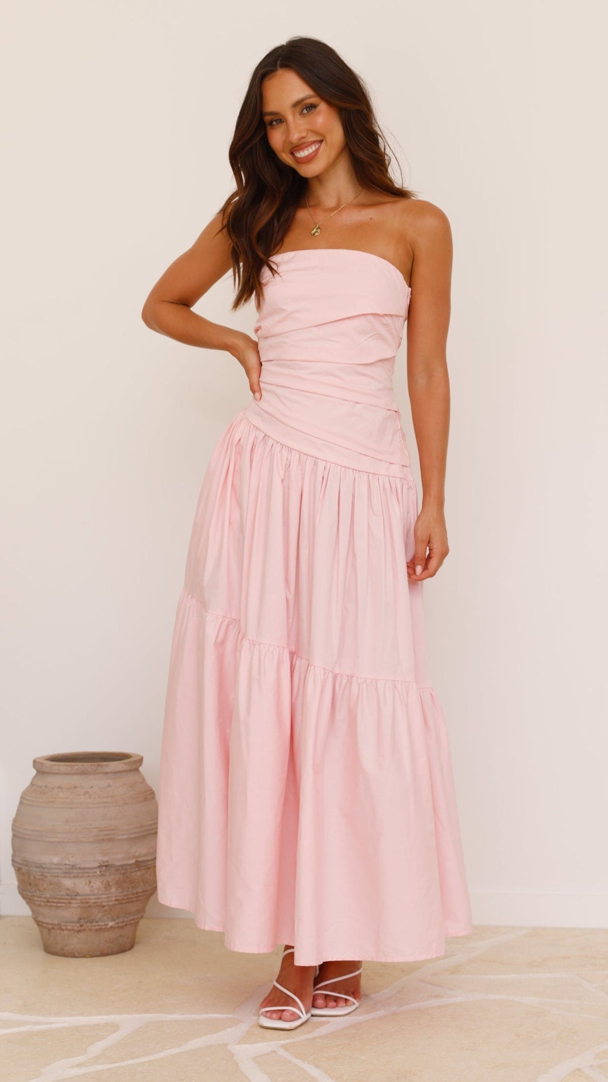 Lola Maxi Dress - Pink