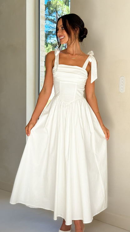 Haisley Maxi Dress - White