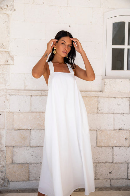 Dear Eclipse Maxi Dress White