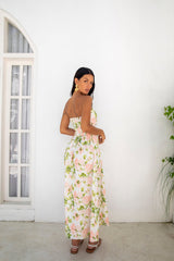 FORTUNATE ONE Bellissima Strapless Maxi Dress Pink