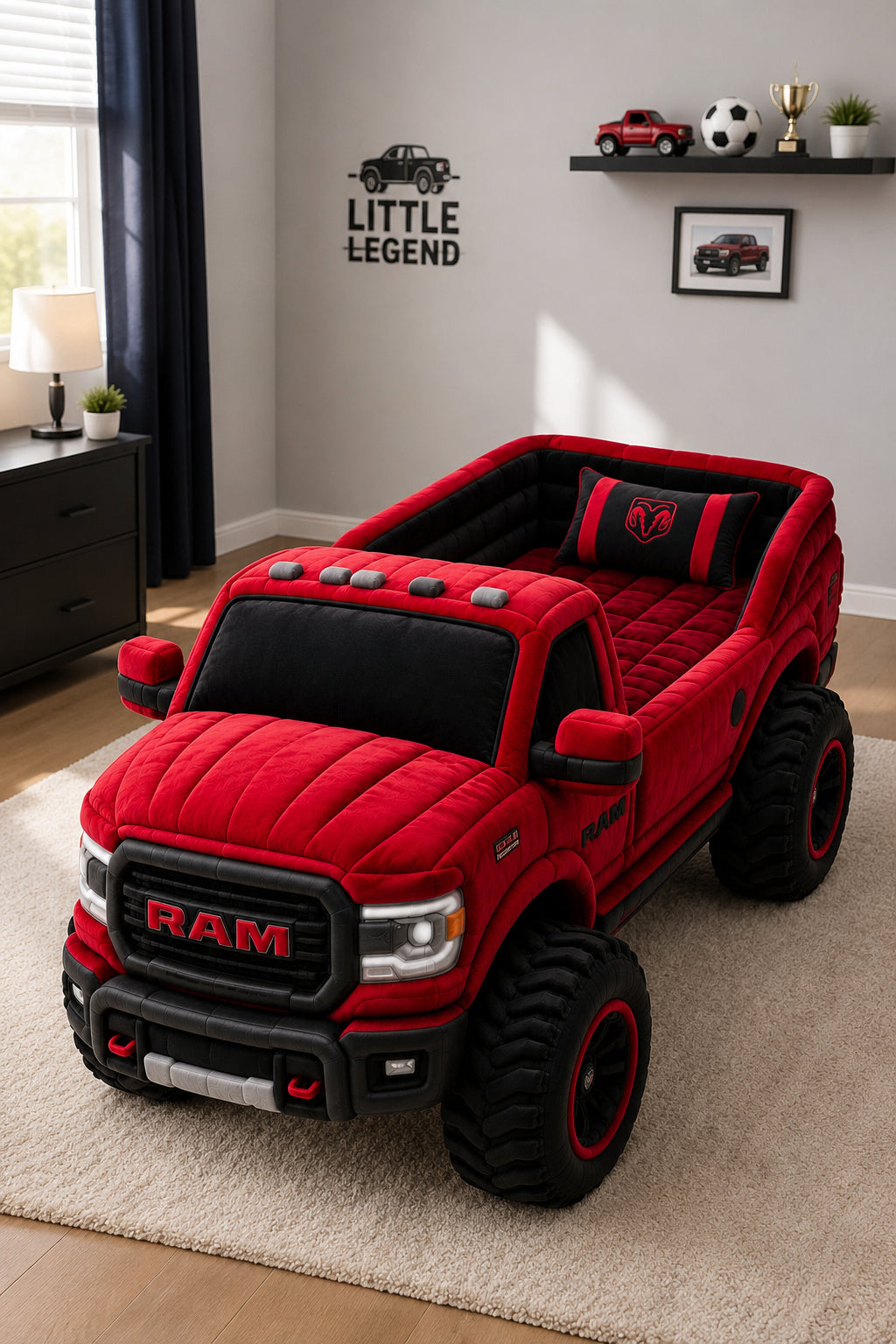 🚘 Kids Pickup Truck Bed – Turn Bedtime Into an Adventure