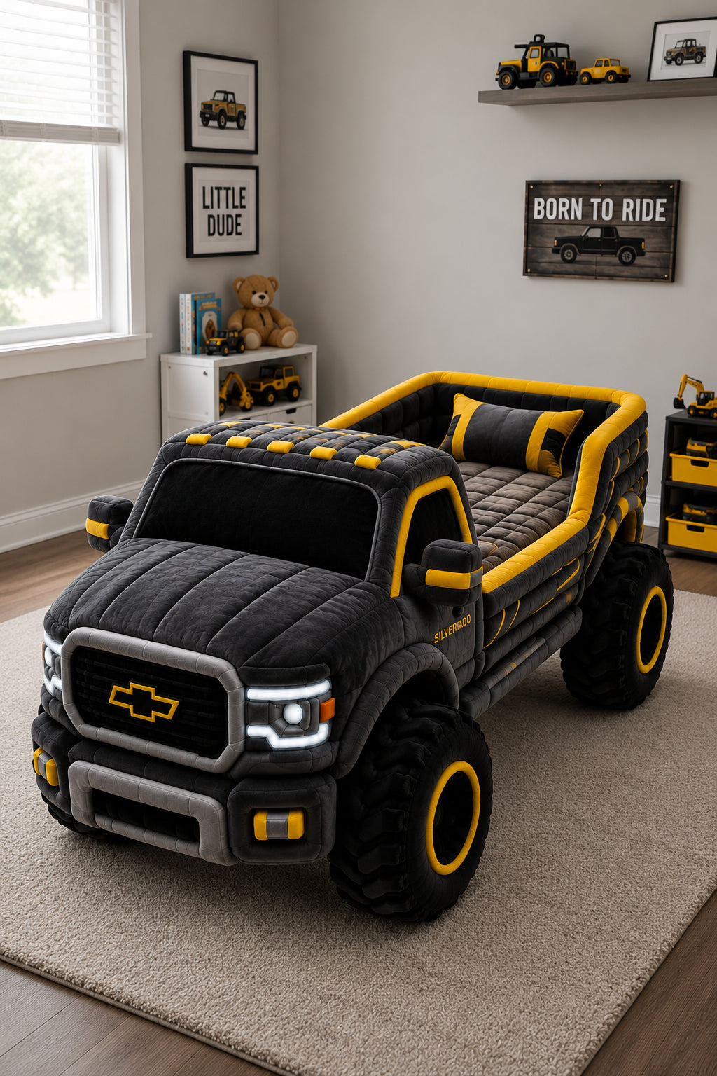 🚘 Kids Pickup Truck Bed – Turn Bedtime Into an Adventure