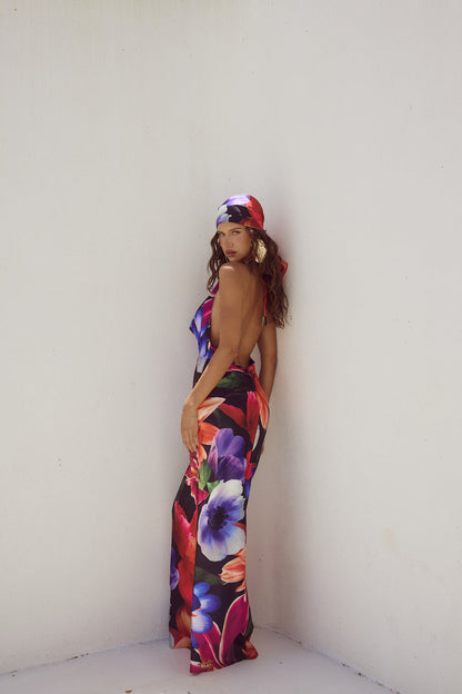 RUNAWAY THE LABEL Posey Maxi Dress Maeve Print