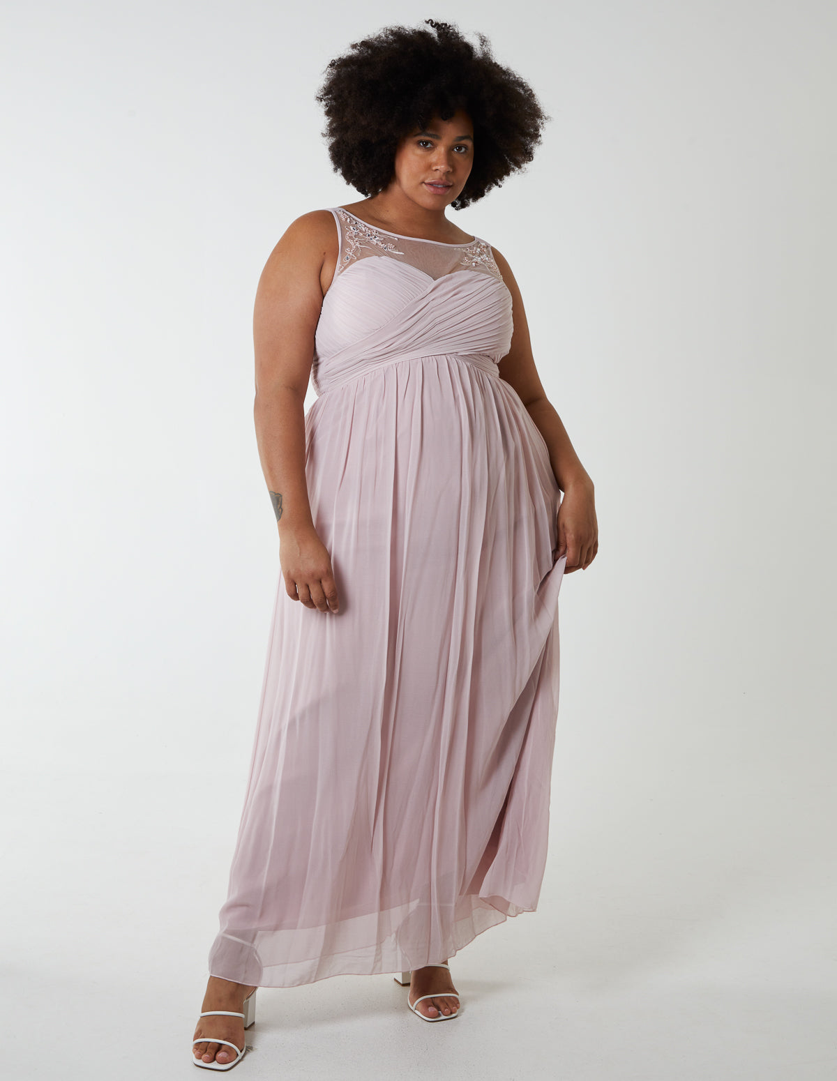 Embellished Maxi Dress