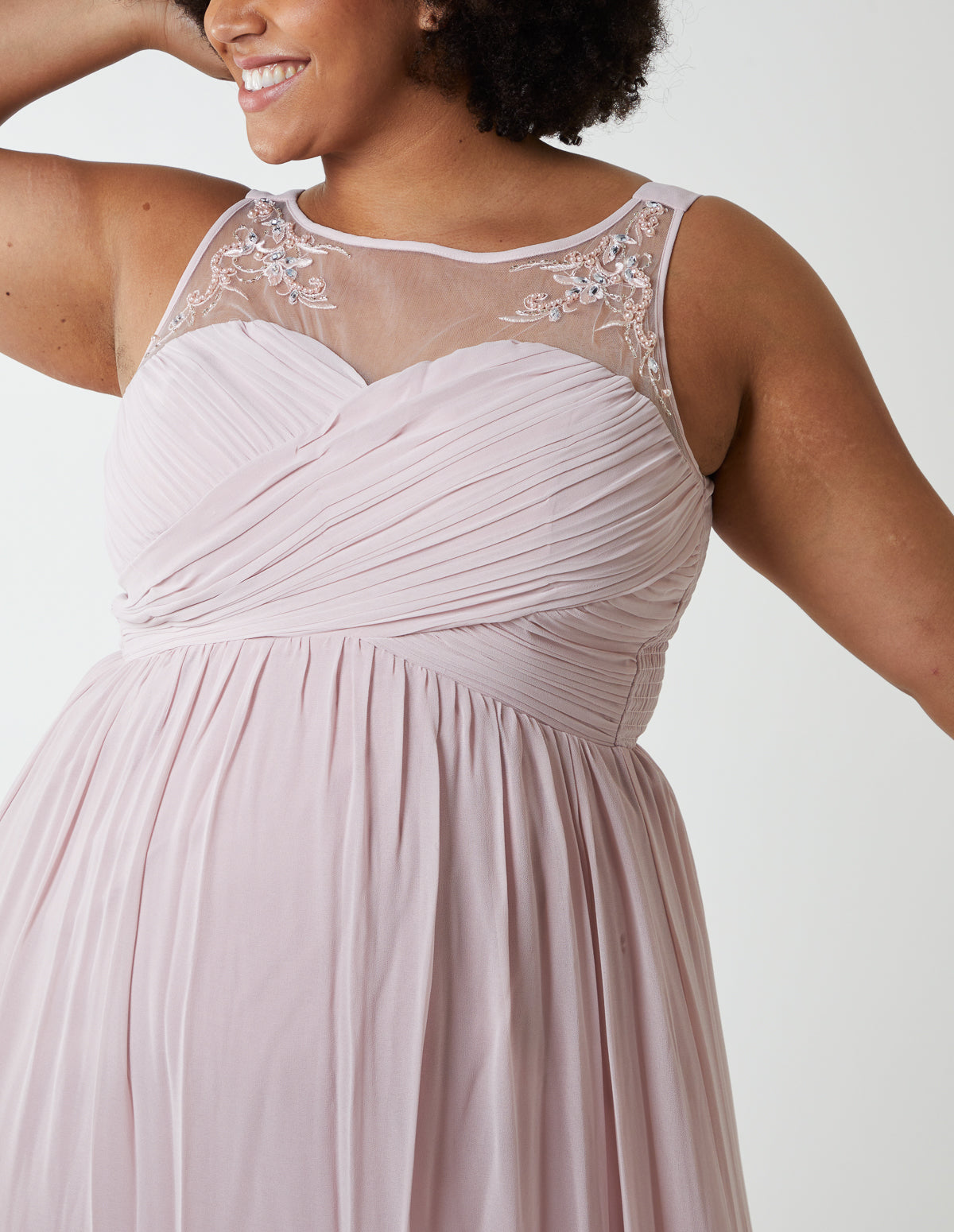 Embellished Maxi Dress