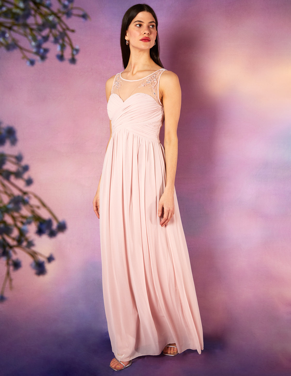 Embellished Maxi Dress