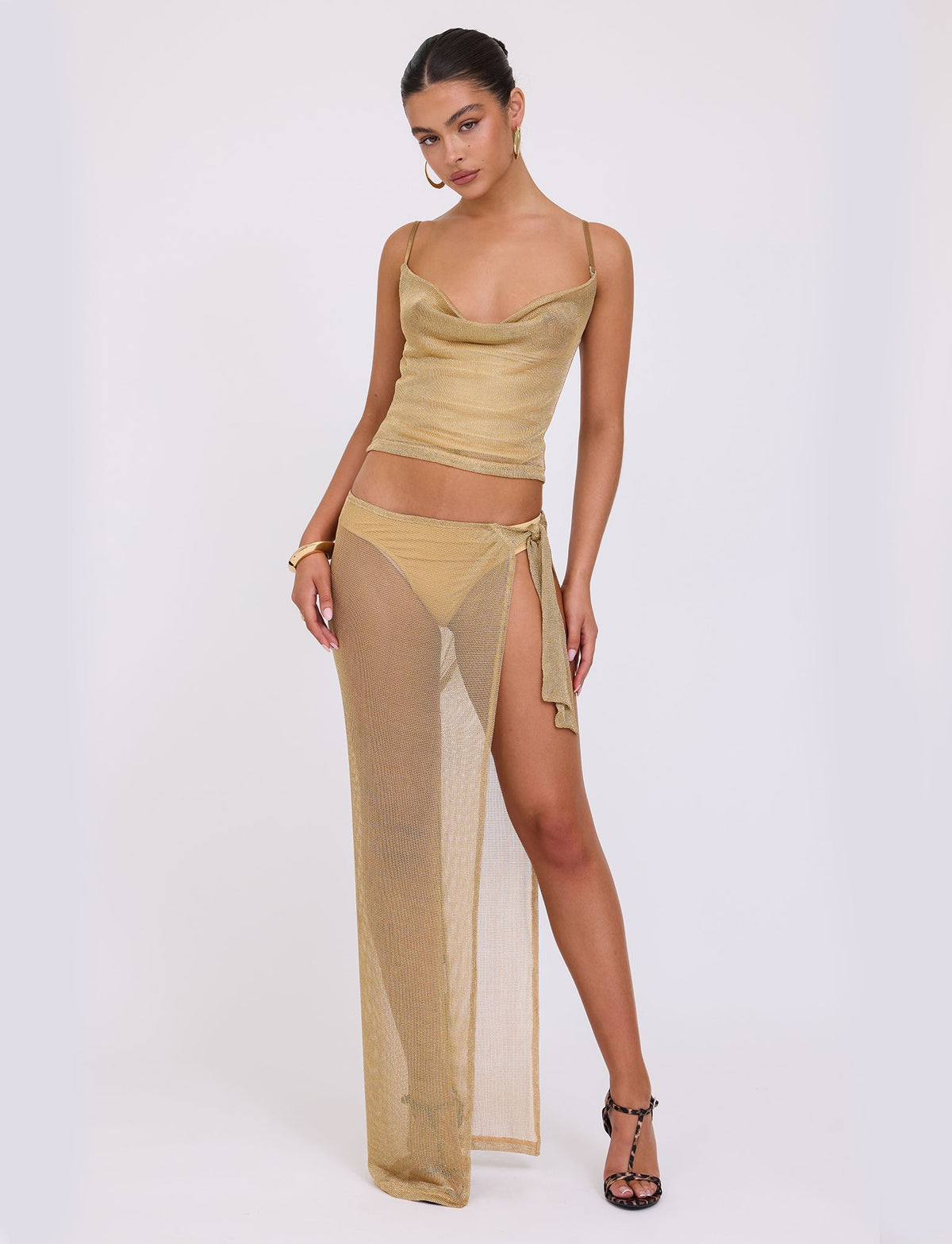 WYNNE TOP - GOLD