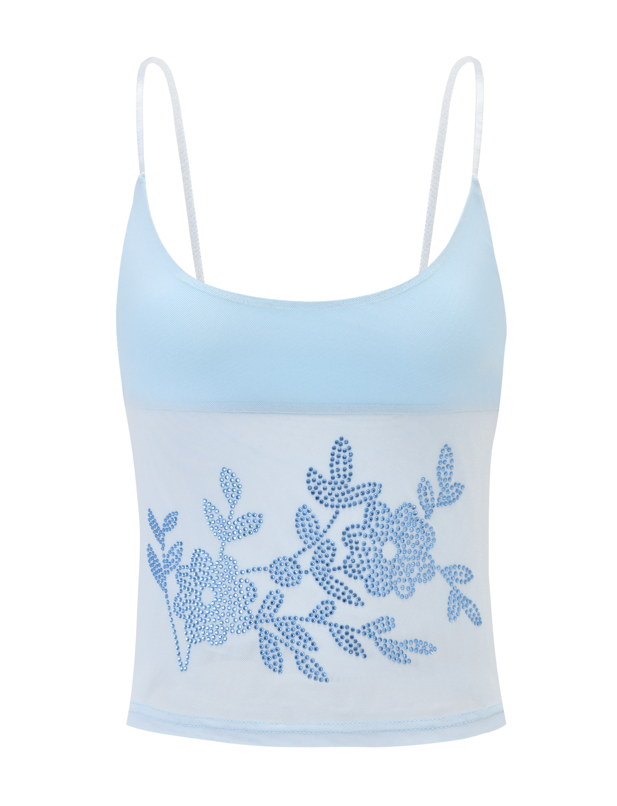 OCTAVIA TOP - BABY BLUE
