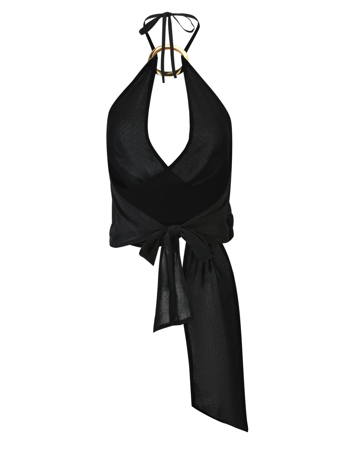 INDIGO TOP - BLACK