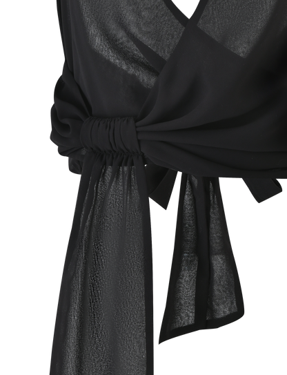 INDIGO TOP - BLACK