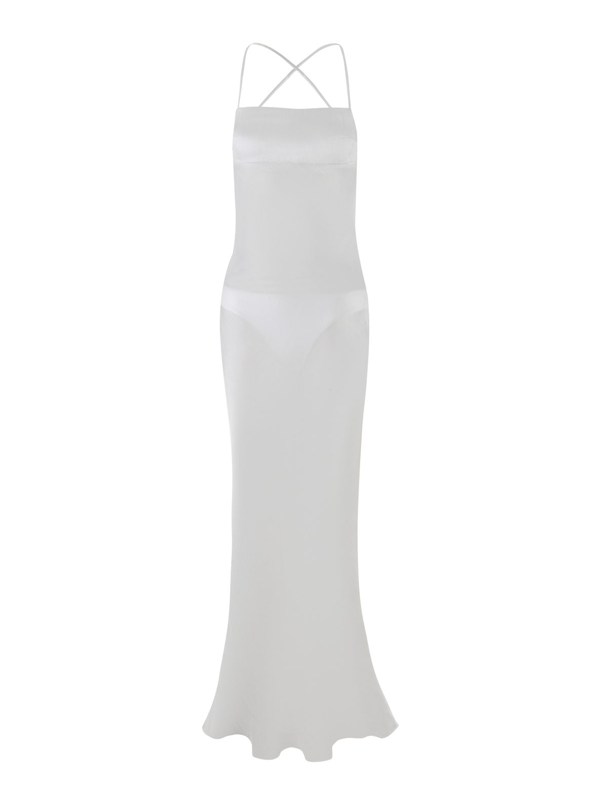 KIAH MAXI DRESS - WHITE : ICE