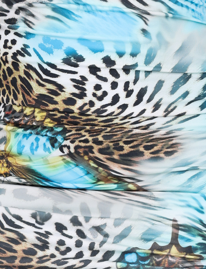 FINLEA MINI SKIRT - MULTI : ANIMAL : BUTTERFLY ANIMAL