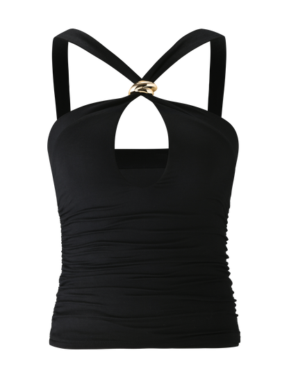 FINCH TOP - BLACK