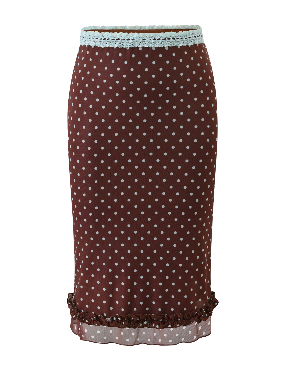 AMARA MIDI SKIRT - POLKA DOT