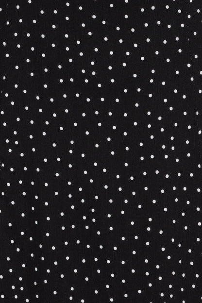 Stasia Maxi Halter Dress - Black White