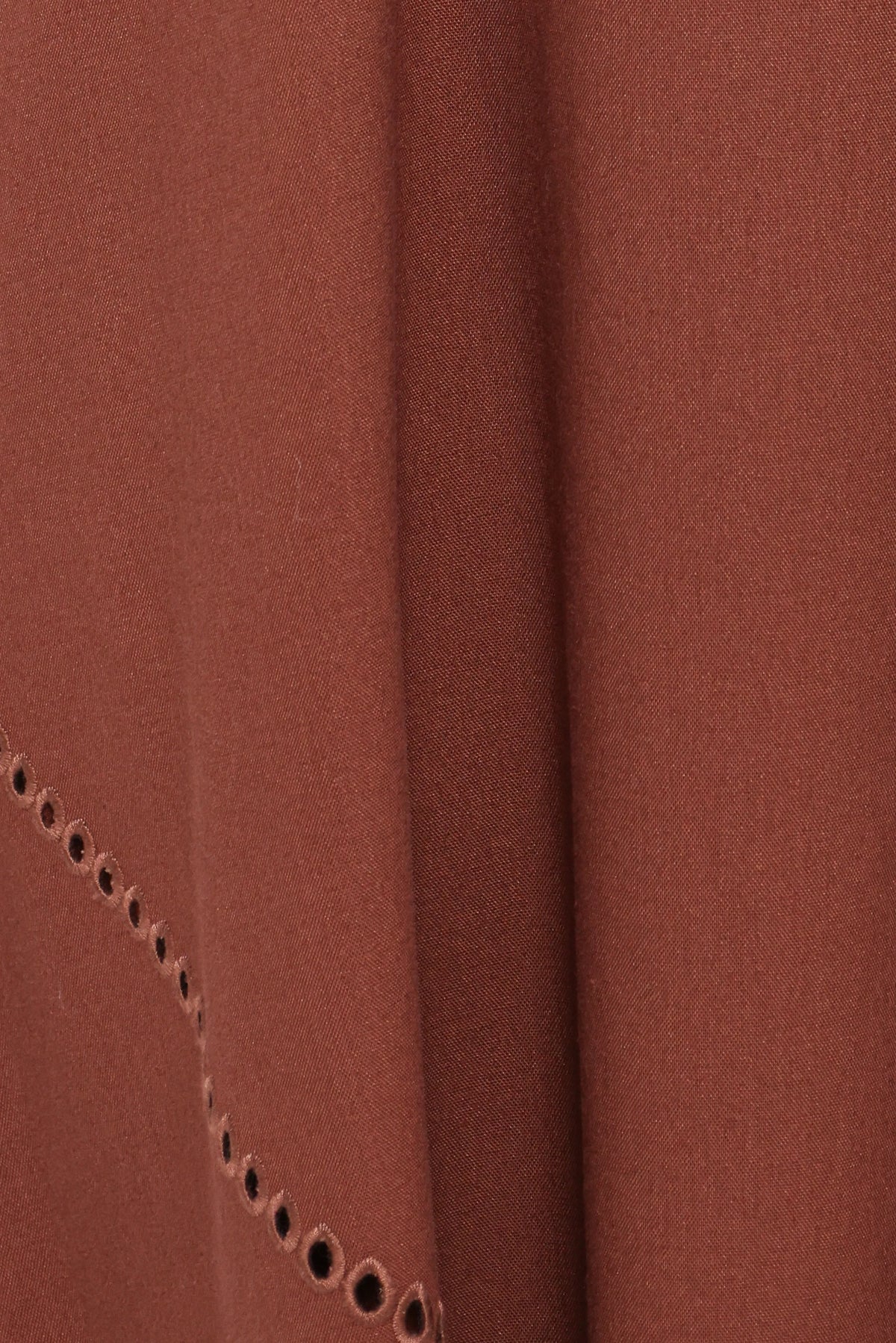 Como Strapless Maxi Dress - Brown