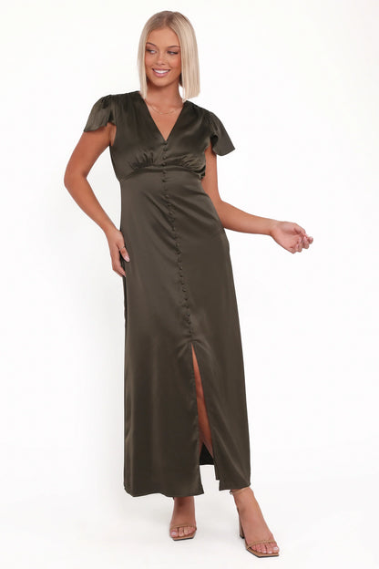 Dean Maxi Dress - Olive