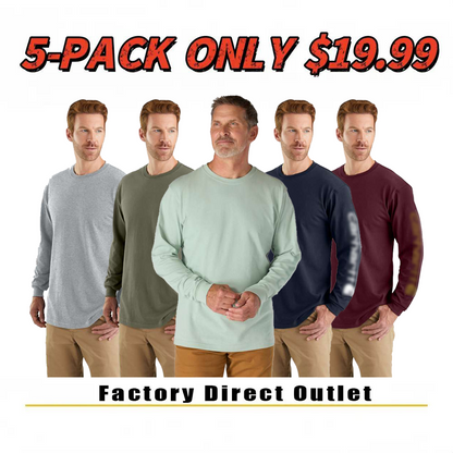 🔥Last Day Promotion!CHT Men's K87 Workwear Loose Fit Heavyweight Short-Sleeve Pocket T-Shirt (Also Available in Big & Tall)
