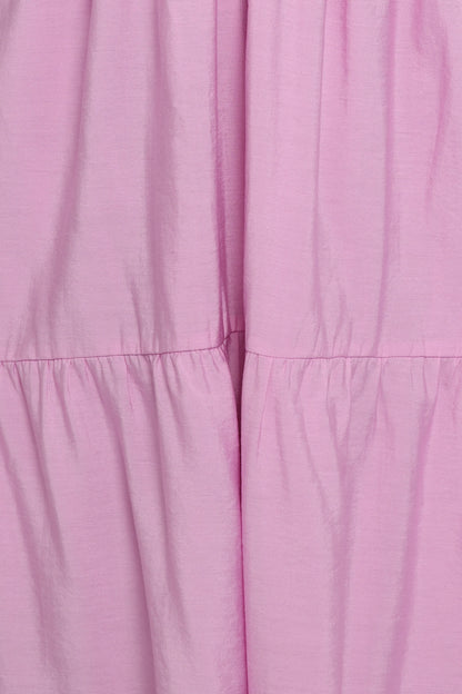 Vinny One Shoulder Maxi Dress - Pink