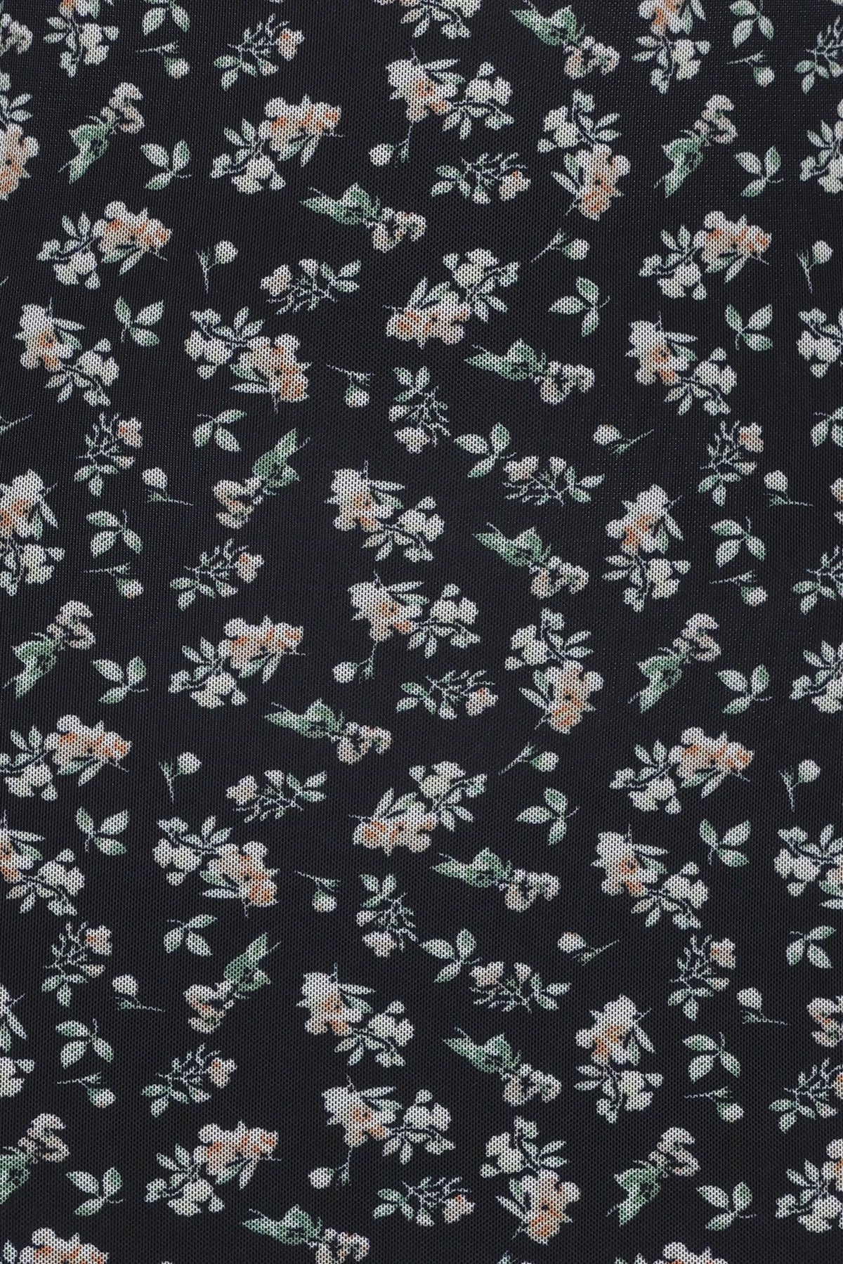 Brissa Maxi Dress - Black Floral