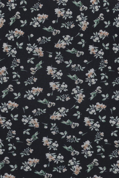Brissa Maxi Dress - Black Floral
