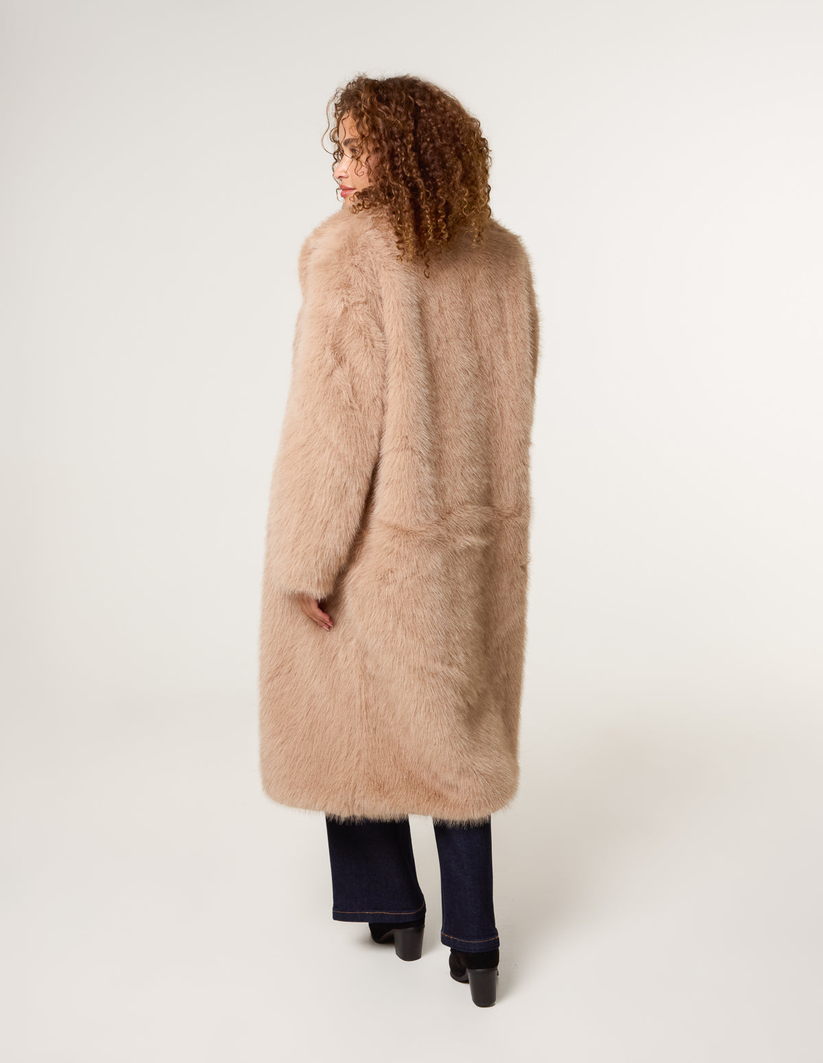 Long Fluffy Coat