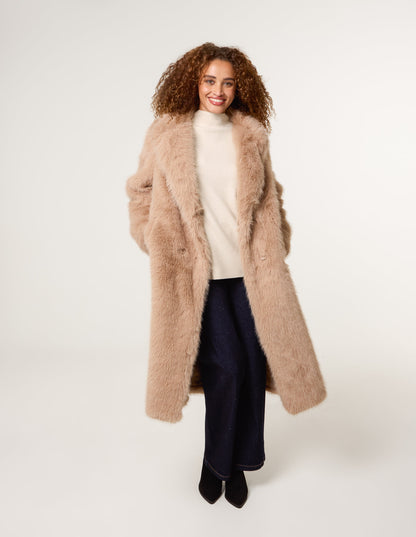Long Fluffy Coat