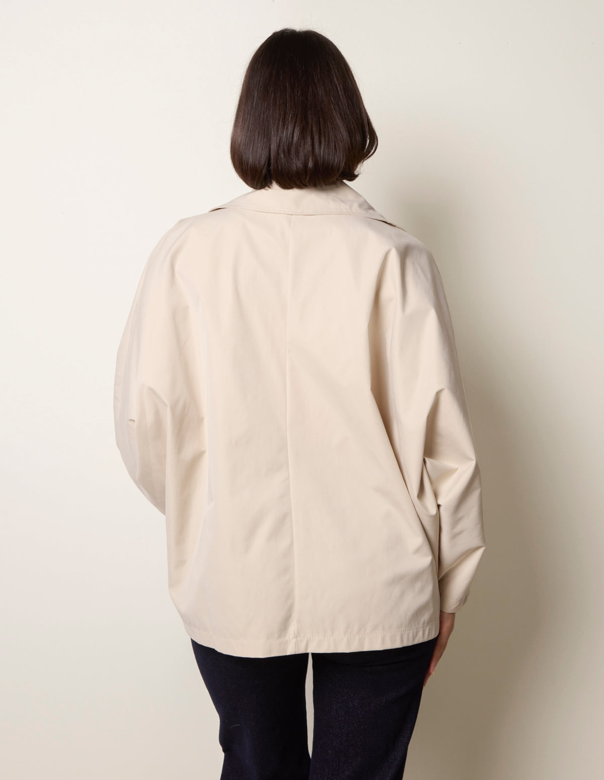 Oversized Short Length Trench Coat